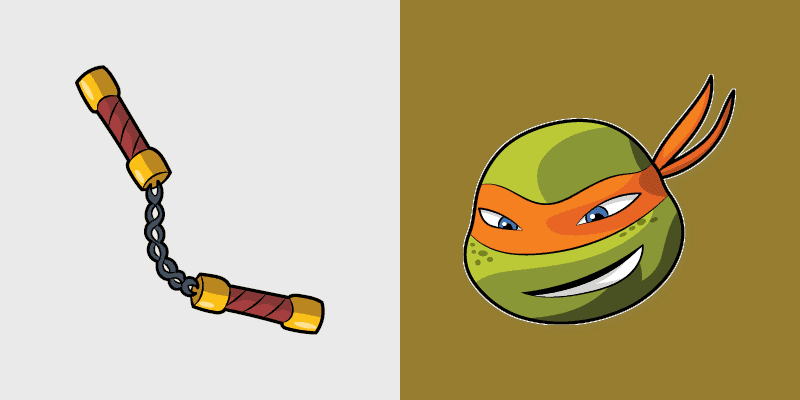 Cute Cursor Pack - Michelangelo