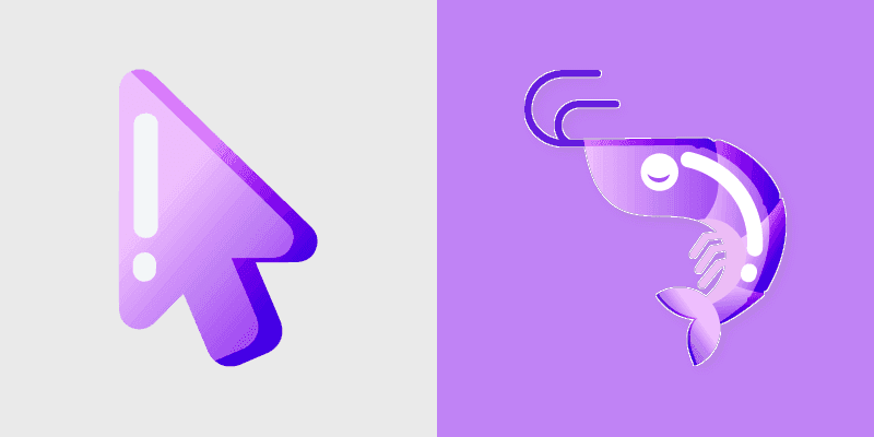 Custom Cursor Pack - Vibrant Aquatic Pointers