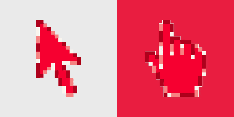 Cute Pomegranate Cursor Pack