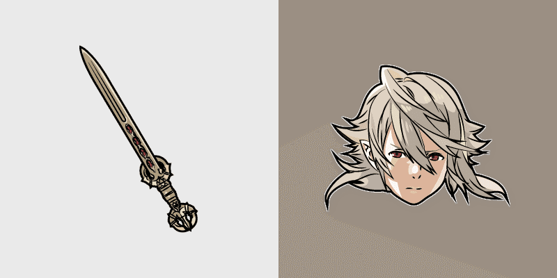 Custom Corrin & Sword Yato Mouse Cursor Pack