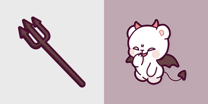 Cute Cursor Pack - Mischievous Milk Bear