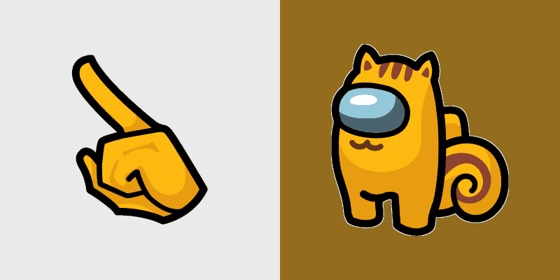 Among Us Cute Sanrio Cursor Pack