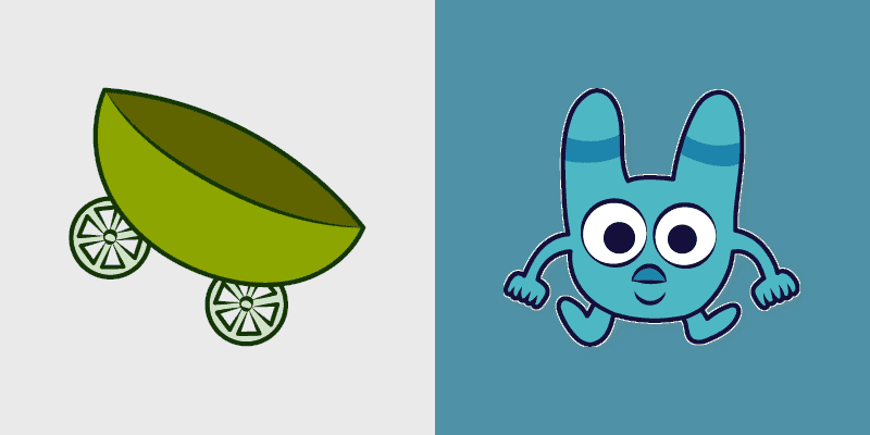 Cute Cursor Pack - PaRappa the Rapper Uee