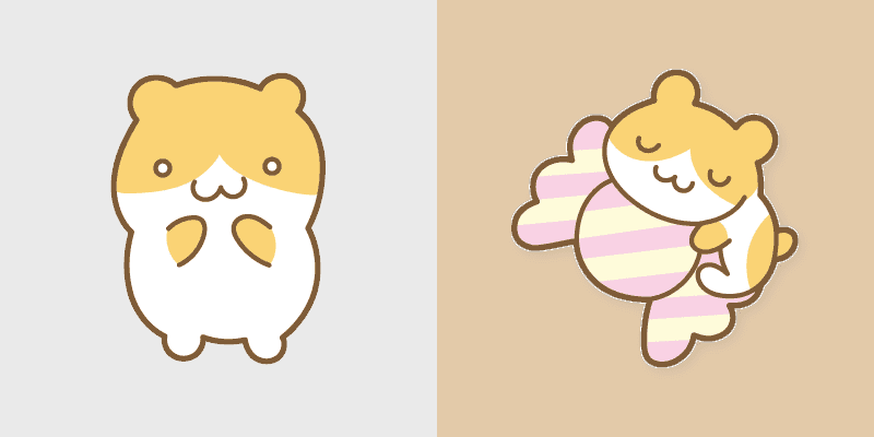 Cookie the Hamster Custom Cursor Pack