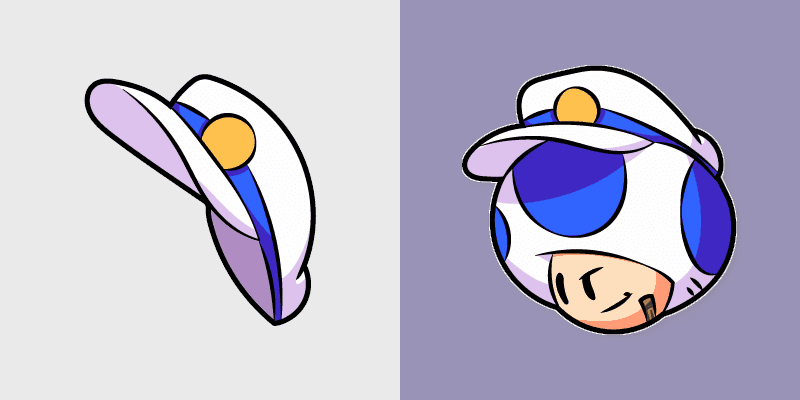 Funky Friday Sea Captain Toad Cursor Pack