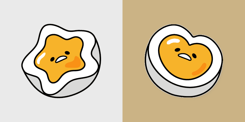 Gudetama Custom Cursor Pack