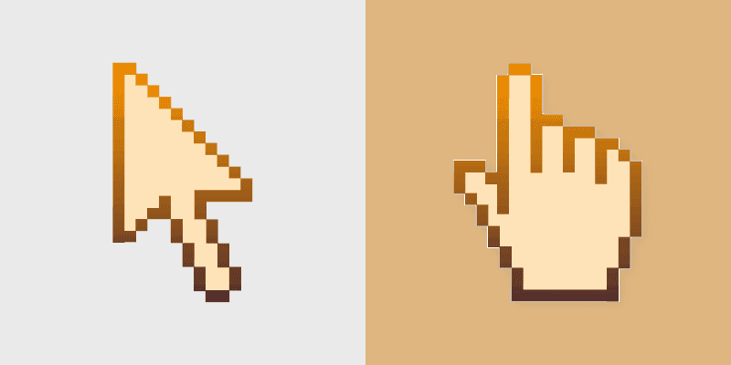 Cute Cursor Pack - Pumpkin Delight