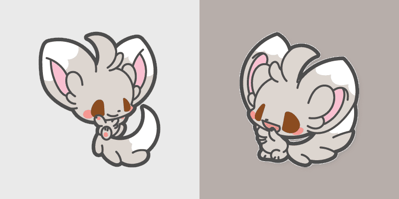 Cute Cursor Pack - Minccino Pokemon Delight