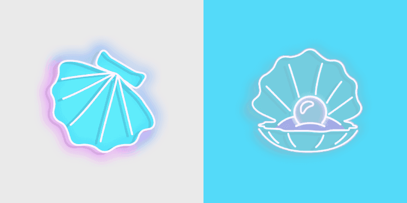 Neon Pearl Cursor Pack