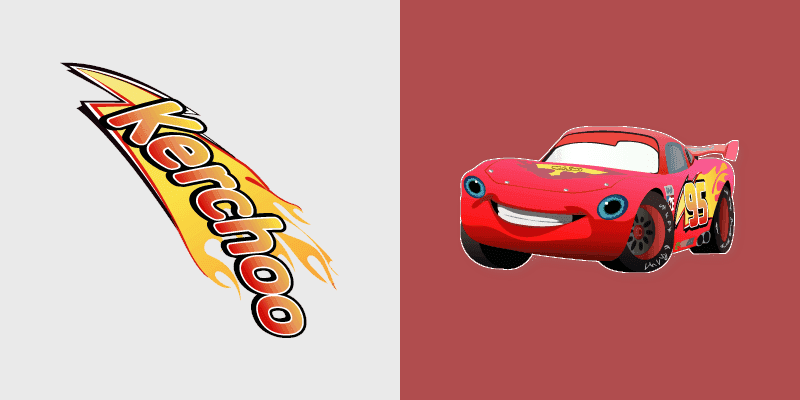 Lightning McQueen's Custom Cursor Pack