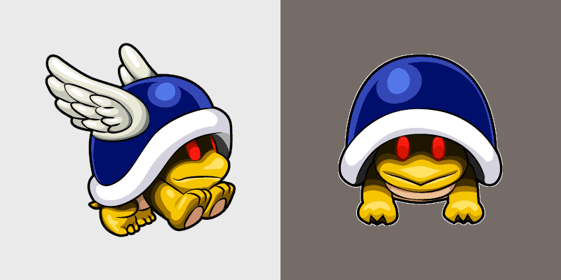 Cute Cursor Pack - Super Mario Buzzy Beatle