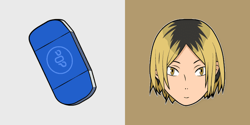 Custom Cursor: Kenma Kozume from Haikyuu!!