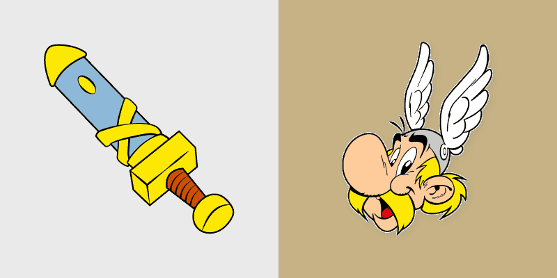 Cute Cursor - Astérix's Swordpack