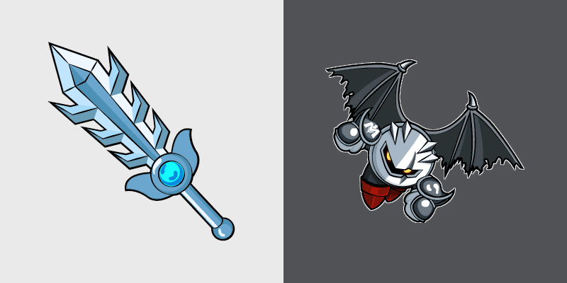 Custom Cursor - Kirby's Dark Meta Knight