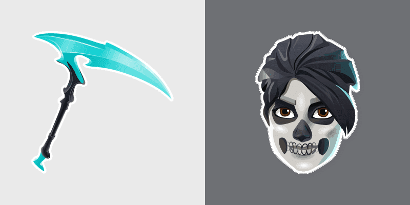 Custom Skull Ranger Cursor Pack