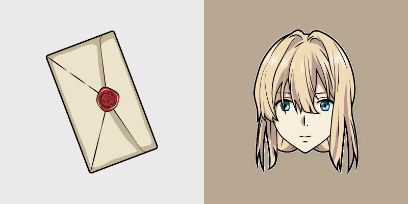 Violet Evergarden Custom Cursor Pack