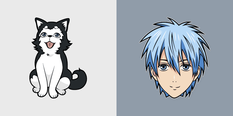 Kuroko no Basuke Cute Custom Cursor Pack