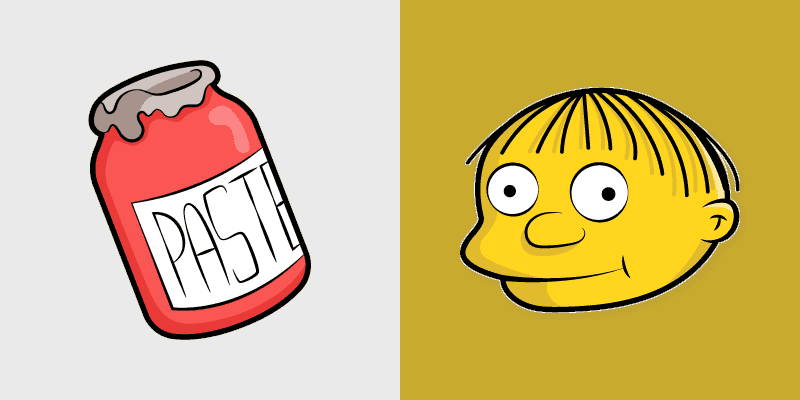 Ralph Wiggum Cute Cursor Pack