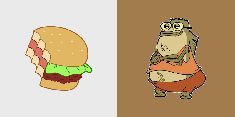 Custom Cursor Pack - SpongeBob's Sea-Scape