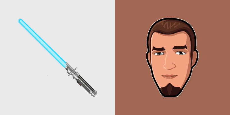 Cute Cursor Pack - Kanan Jarrus Lightsaber