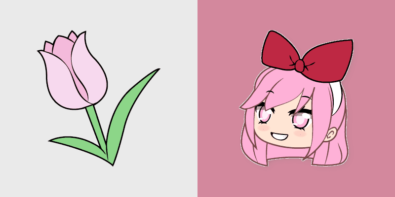 Cute Cursor Pack - Emma and Tulip