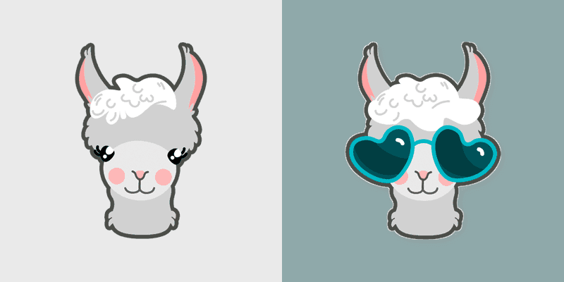 Cute Cursor Pack - Alpaca Style