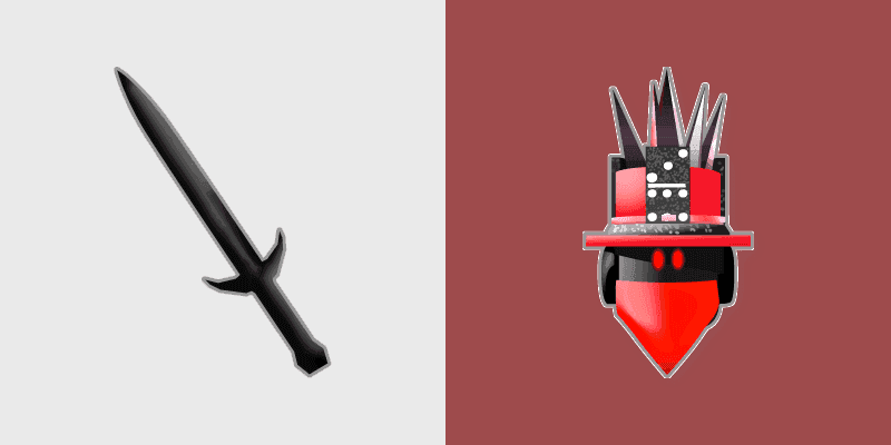 Cute Cursor Pack: Roblox Darkheart Sword & HomingBeacon