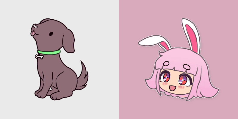 Cute Cursor Pack - Yuni & Puppy Inspiration