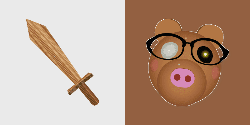 Custom Cursor Pack - Roblox Piggy Pony