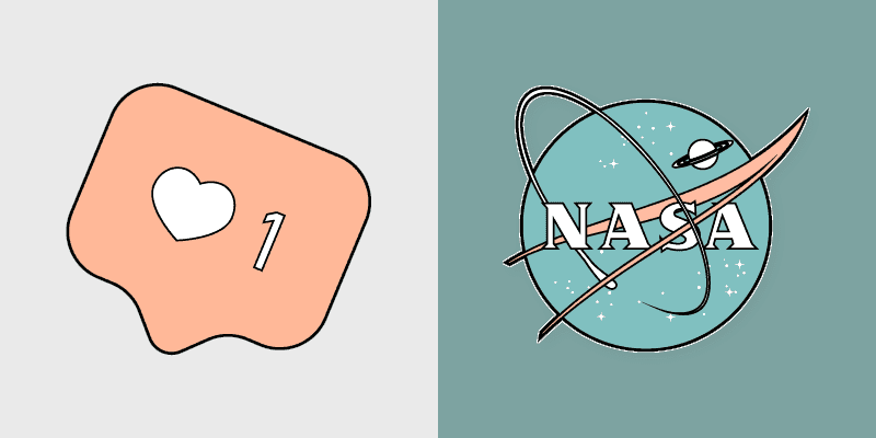Custom Cursor Pack - VSCO Girl and NASA