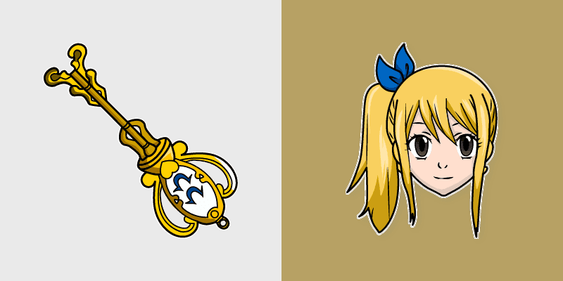 Cute Cursor Collection - Lucy Heartfilia