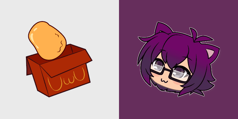 Gacha Life Bex and Chicken Nuggets