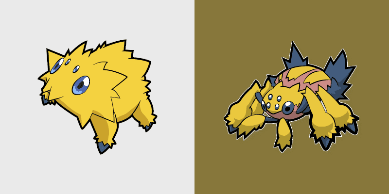 Cute Cursor Pack - Pokemon Joltik & Galvantua