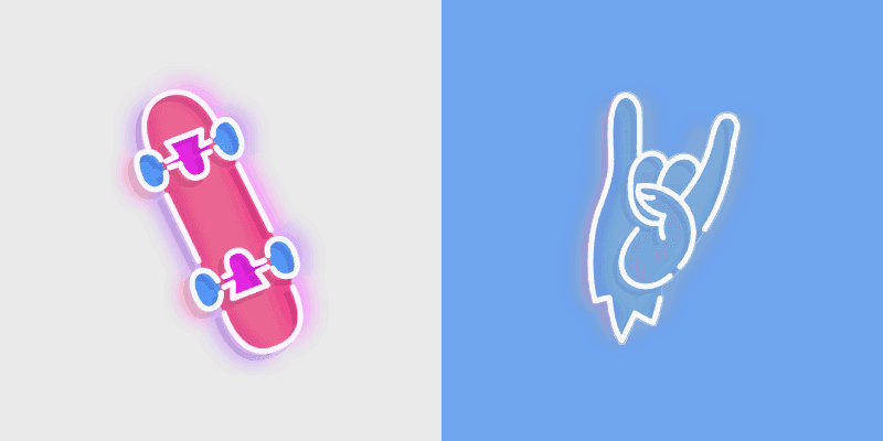 Rad Neon Cursor Pack