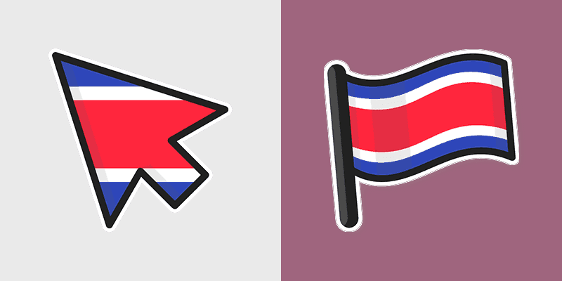 Costa Rica Cursor Pack
