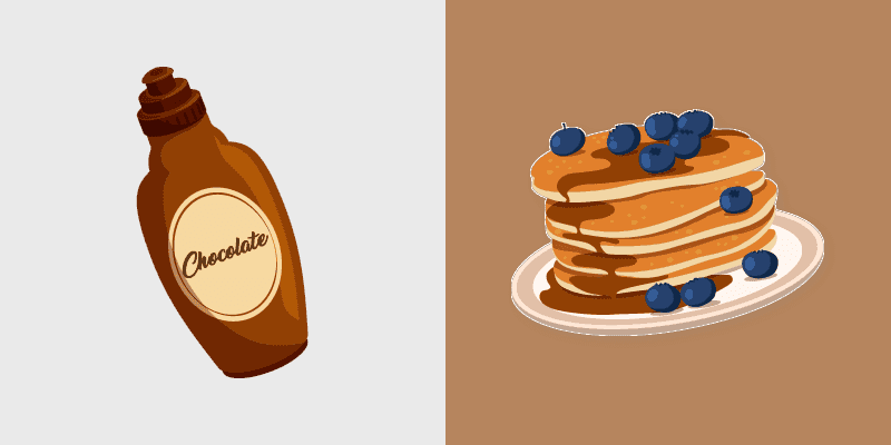 Sweet Cursor Pack - Pancakes & Maple Syrup