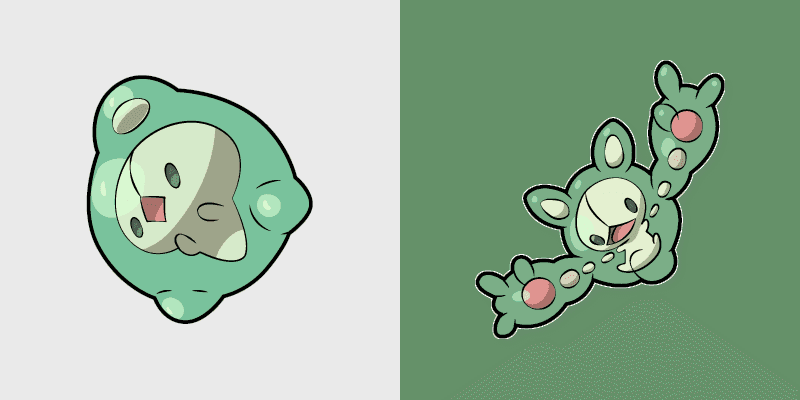Cute Cursor Pack - Pokemon Duosion & Reuniclus