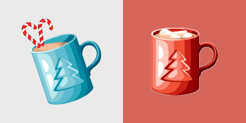 Cute Cocoa Marshmallow Mouse Cursor Pack