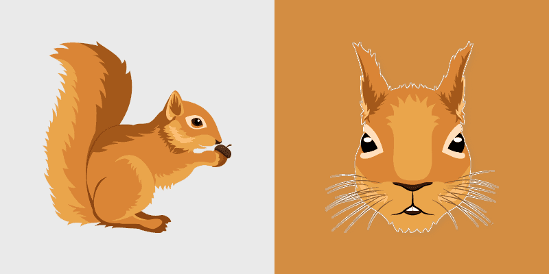 Cute Cursor Pack - Squirrel