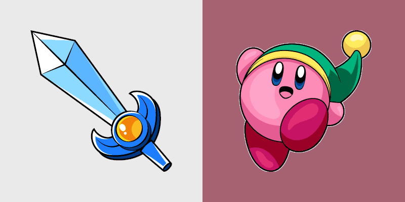 Kirby's Adventure Cute Mouse Cursor