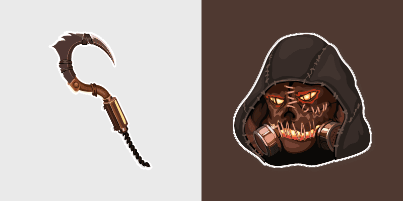 Scarecrow Sickle Custom Cursor Pack