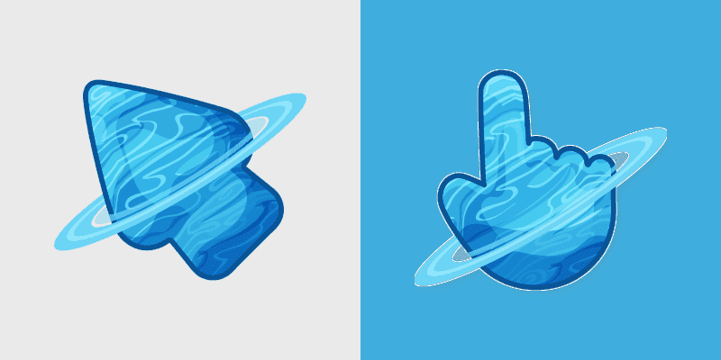 Custom Cursor Pack - Uranus Explorer