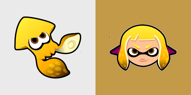 Cute Cursor - Splatoon Agent 4