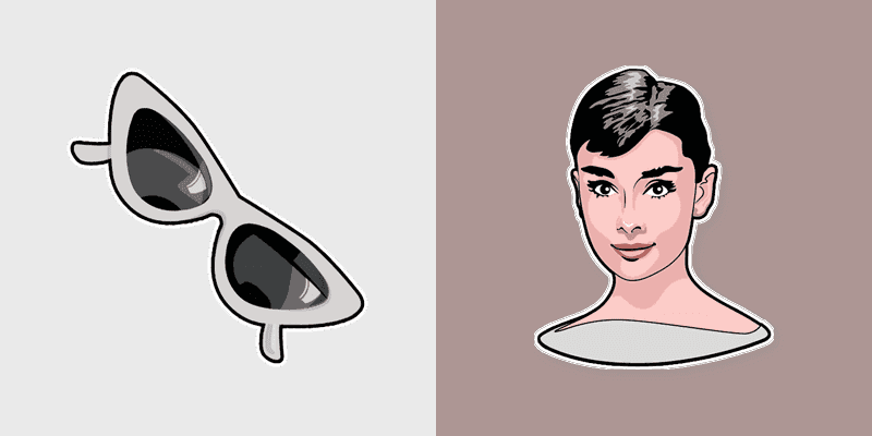 Audrey Hepburn Custom Cursor