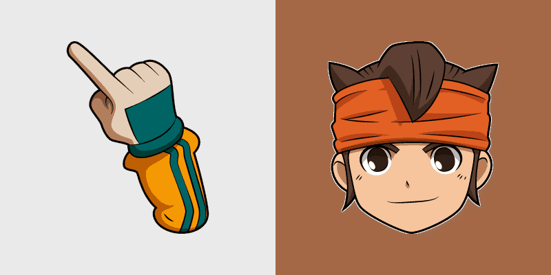 Custom Cursor Pack - Inazuma Eleven Endou Mamoru