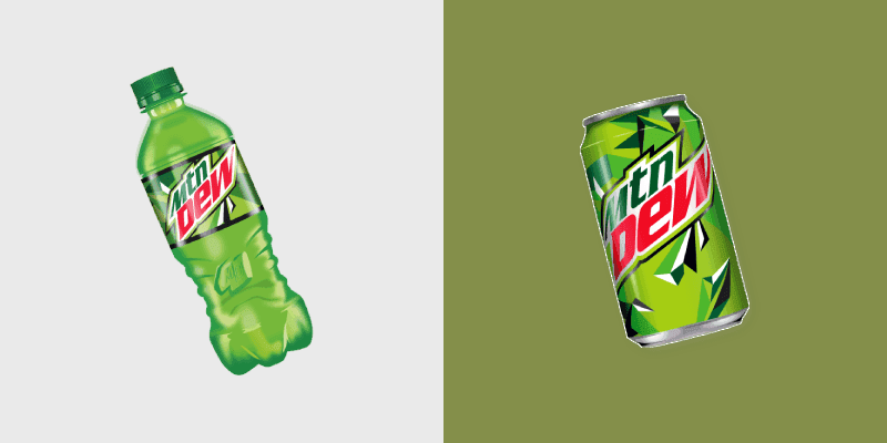 Custom Mountain Dew Cursor Pack