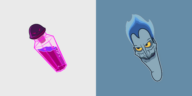 Cute Cursor Pack - Hercules & Hades