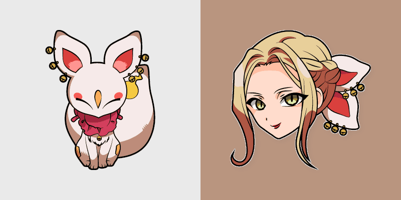 Custom Hanako-Kun Cute Mouse Cursor Pack