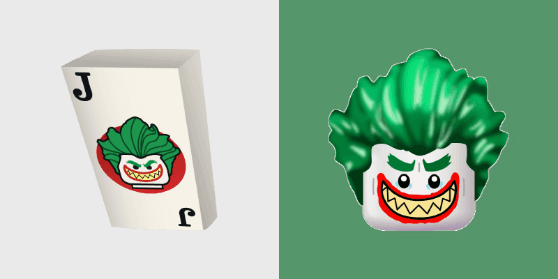 Custom Cursor Pack - LEGO Joker & Card