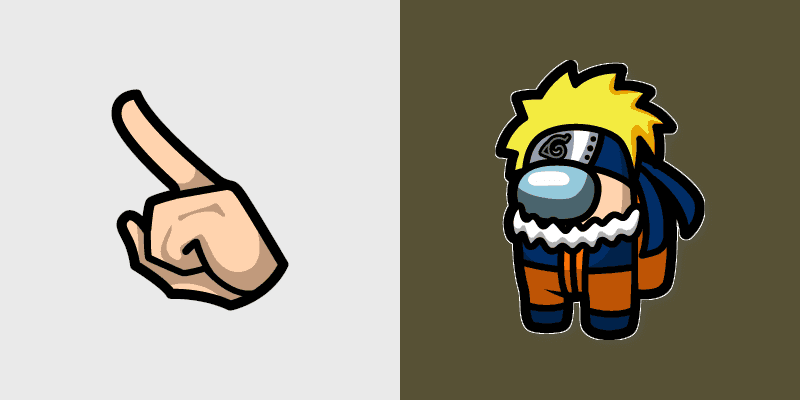 Naruto-Inspired Custom Cursor Pack